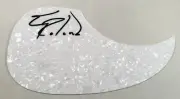 Ed Roland Signed Acoustic Pickguard Collective Soul COA
