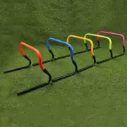 1 Pack of 4 Agility Training Hurdles Sport Socer Football Speed - 30cm Height