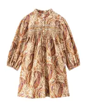 Printed dress 12,14Y Nude