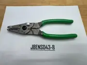 Snap-on Tools USA NEW GREEN Soft Grip 9" Wire Stripper Cutter Crimper PWCS9ACFG