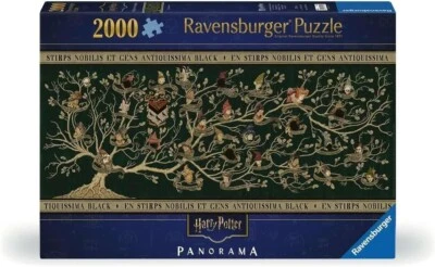 NEW & SEALED Ravensburger 17299 Harry Potter Family Tree 2000 Pc Panorama Puzzle