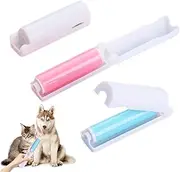 Portable Lint Roller - Fabric Brush Lint Remover,Pet Hair Removal Tool Hairball Quick Epilator Brush for Removing Dust and Pet Hair