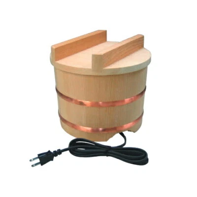 Netsuken Electric Wooden Sushi Rice Warmer NS-21N/NS-24N 5/7-Go Ohitsu100V Japan