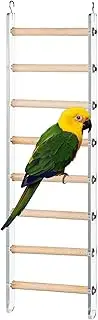 Step Parrot Ladder, Bird Cage Ladder Accessories, Climbing Ladder Bird Cage Toy, Cage Accessories Climbing Perches | Exercise Ladder Climbing Toys With 360° Rotating Hook For Parakeets, Parrots, Cocka