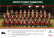 Rabbitohs Team POSTER,Nrl Rugby, STORM, DOGS, cowboys, south Sydney,Panthers 2