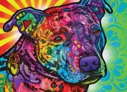Jigsaw Puzzle Animal Dog Forever Home Grafitti Street Art 1000 pieces NEW Russo