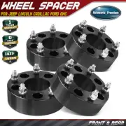 4x 5x5" to 5x5.5" Wheel Adapter 1/2"-20 78.3mm 2" for Jeep Lincoln Cadillac Ford