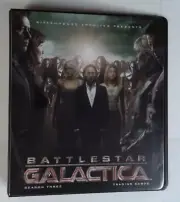 BATTLESTAR GALACTICA SEASON THREE TRADING CARD ALBUM