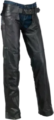 Z1R Womens Sabot Chaps Black