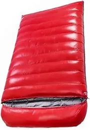 Ultralight Sleeping Bag, Portable Waterproof White Goose Down Camping Double Sleeping Bags,13℃~ -20℃Weather Black/Red/Green,for Trekking, Camping, Outdo