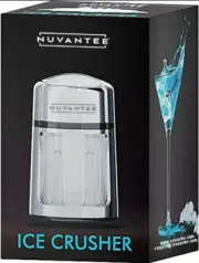 Nuvantee Ice Shaver Machine Manual Ice Crusher Crushes Ice to Your Desired Size