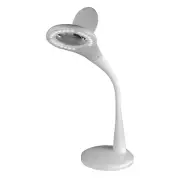 Durston Jeweller’s LED Magnifying Table Lamp UK Plug Jeweller's Light WHITE