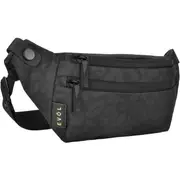 Generation Earth Artisan Cross Sling Bum Bag (Black Cheetah)
