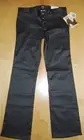 XOXO WOMEN'S SLIGHT FLARE BUTTON FLY SPARKLE JEANS PANTS SIZE JUNIORS 9/10 NWT