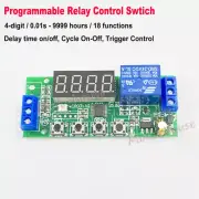 DC5V 12V 24V Multifunction Delay Time On/Off Cycle Timer Relay Controller Switch