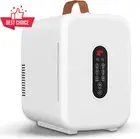 Mini Fridge 10L Portable Refrigerator Personal Cooler 12V Compact White