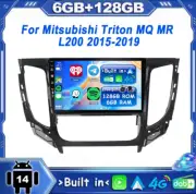DAB+ Car Play Android 14 For Mitsubishi Triton MQ MR L200 Car Stereo GPS 6+128GB