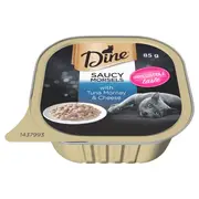 Dine Tuna Mornay with Cheese Cat Food 85gm