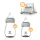荷蘭 UMEE 寬口防脹氣玻璃奶瓶超值組(240mlx4+150mlx2)【麗兒采家】【贈多功能奶瓶晾乾架】