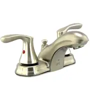 Moen CFG 40225BN Cornerstone 2-Handle Bathroom Faucet w/ DRAIN - Brushed Nickel
