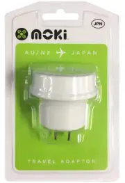 Moki Travel Adaptor◉AUS/NZ to JAPAN Adapter◉Power Plug Charger Outlet Socket◉Oz◉
