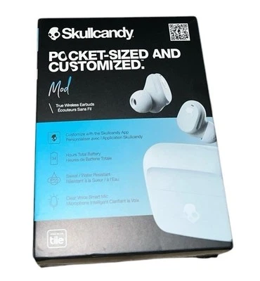 Skullcandy Mod In-Ear Wireless Earbuds Pocket-Sized and Customized