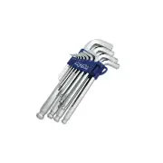 SP Tools 13Pcs Jumbo Magnetic Ball Drive Hex Key Set - SAE Cr-V Steel