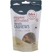 2die4 Live Foods Organic Activated Masala Cashews 120g