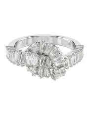 [Swarovski] Matrix Ring in White