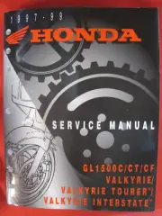 Honda 1997 1998 1999 GL1500C/CT/CF Valkyrie Tourer Interstate Shop Manual NEW