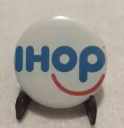 3" Button Badge Pin ~ IHOP ~ White Background ~ Button Pin Badge ~ NEW