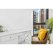 Daisy Study Computer Desk 140cm Office Executive Table Solid Acacia Wood - White