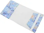Veemoon Stretchable Fabric Book Covers for Hardcover Textbooks Washable Reusable Protective Book Sleeve Artisan Craftsmanship Beautiful Design for School Use