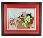 UNDERDOG Limited Edition Cel The BIG HIT Signed Joe Harris Art Cell