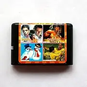 Royal Retro 4in1 Bare Knuckle+Rambo 3+Snow Bros+World Cup Soccer 16 bit SEGA MD Game Card For Sega Mega Drive For Genesis