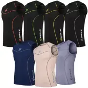 Mens Compression Armour Base Layer Tops Running Sleeveless Sports Skin Shirt