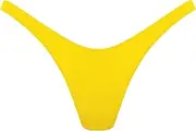 [Miutii] Womens Solid Color Thong T Back Underwear Deep V Shape G String Panties Mini Bikini Briefs