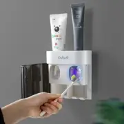 Automatic Toothpaste Squeezer Wall Mount Toothpaste Dispenser Magnetic Toothbrus