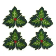 Sudha Pennathur Leaf Coasters 5, Set of 4