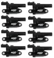 MSD Ignition Black Coil Blaster Series 8 Pack For 2015-2018 Chevrolet Tahoe (for: Chevrolet)