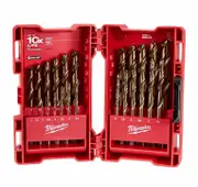 Milwaukee 48892531 - Red Helix Cobalt Drill Set 25 Piece