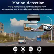 HD 1080P Car Dual Lens Dash Front/Inside Video Recorder Camera G-sensor.