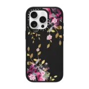 iPhone 16 Pro Impact Case MagSafe Compatible FLOWER & GOLD