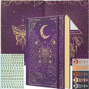 TIEFOSSI Dotted Journal Notebook, Butterfly Journal for Women Men,140GMS Thick Paper with 256 Numbered Pages, A5 Hardcover Journal, Bullet dotted Journal notebook, for School Office Writing