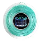 16G GENESIS NEW 660FT/200MT TENNIS RACKET STRING REEL 1.30MM MINT