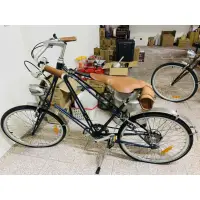 在飛比找蝦皮購物優惠-SOLUBIKES-DUKE復古真皮貴族系列腳踏車_24吋