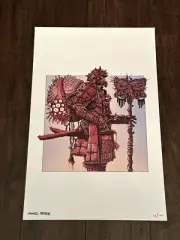 James Stokoe limited Orc Stain signed print