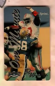 SPRINT / SCORE BOARD Dan Wilkinson, Football ( 1995 ) Phone Card ( EXPIRED )