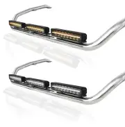 Roof Bar + LED Spot Light Bars x3 For Iveco Stralis Cube + Hi-Way Active Day Cab