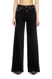 [Diesel] Diesel - Flare Jeans - 1978 D-Akemi - Jeans - Woman - Black 29 Black